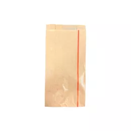 Sachet Panini Kraft AVANA AD 40g 120/50x265mm générique/bande rouge (11C00)